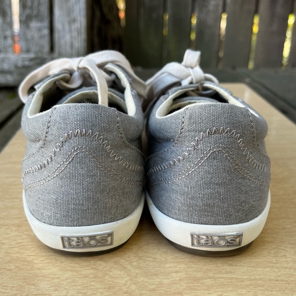 Taos Wm’s Star Canvas Sneakers In Gray Wash Sz 7.5W - Picture 6 of 12